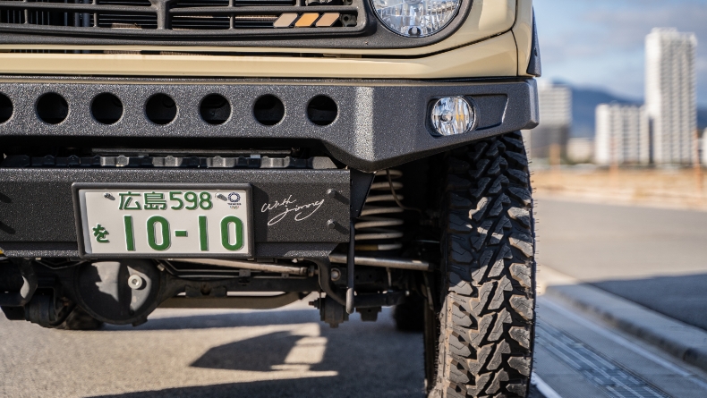 WITH JIMNY スクリプトロゴステッカー